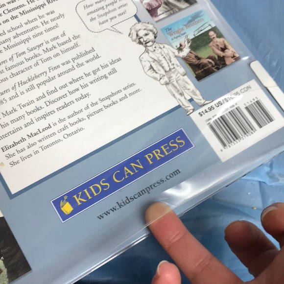 Mark Twain Biography kids hardback “American star” - Picture 13 of 16